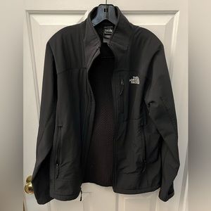 North Face zip up shell jacket